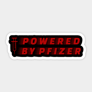 POWERED BY PFIZER Sticker